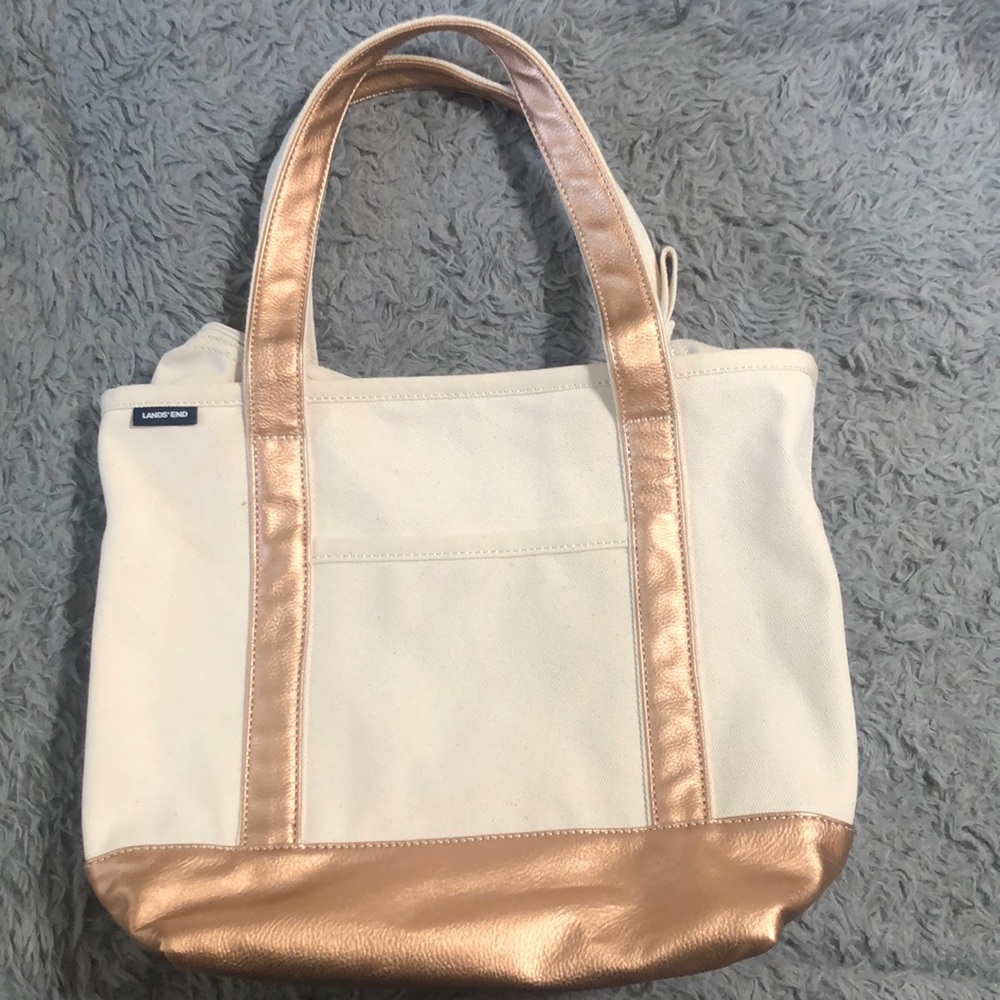 LandsEnd canvas tote